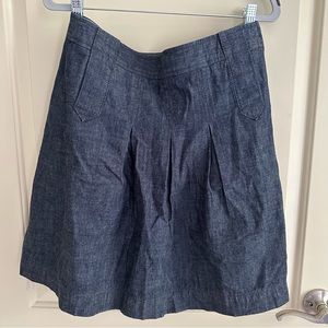 J.Crew size 6 denim skirt. GUC.